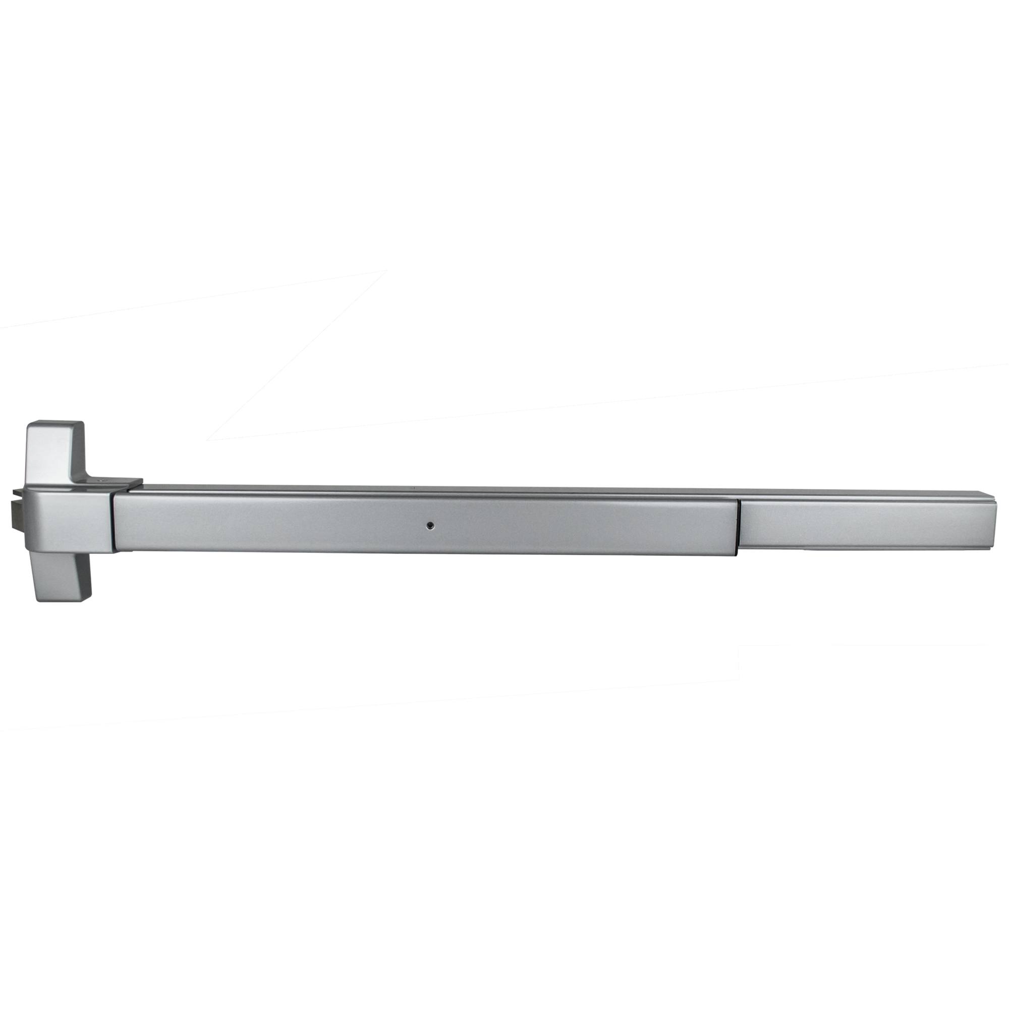 Trans-Atlantic, Heavy Duty Grade 1 500 Series 36 in. Old Style Rim Surface Exit Device in Aluminum, #ED-501-O-AL
